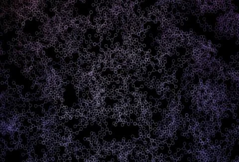 Dark Purple vector backdrop with artificial intelligence data. Stock Illustration