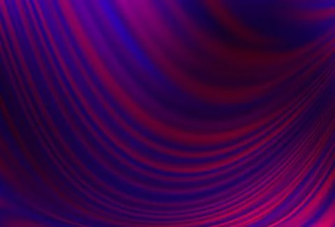 Dark Purple vector background with liquid shapes. Stock Illustration