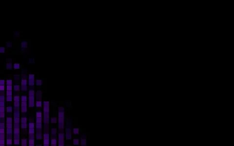 Dark Purple vector background with rectangles. イラスト素材