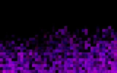 Dark Purple vector background with rectangles. Illustrazione stock