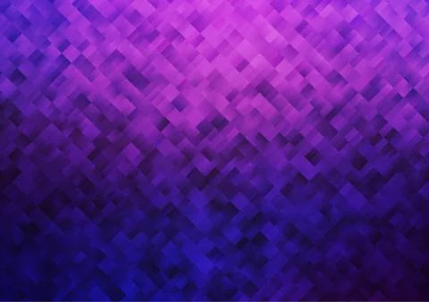 Dark Purple vector background with rectangles. Stock Illustration