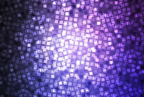 Dark Purple vector background with rectangles. Illustrazione stock