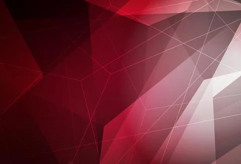 Dark Purple vector background with triangles. Stock Illustration