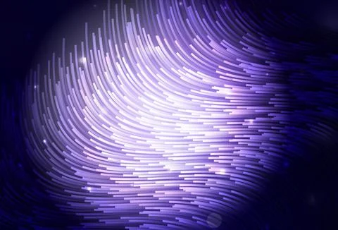 Dark Purple vector background with wry lines. Stock Illustration