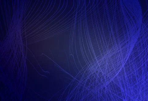 Dark Purple vector blurred bright pattern. Illustrazione stock