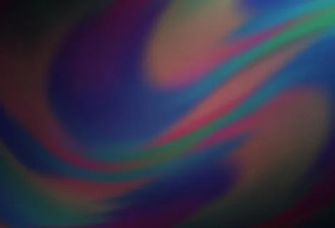 Dark Purple vector blurred shine abstract texture. Illustrazione stock