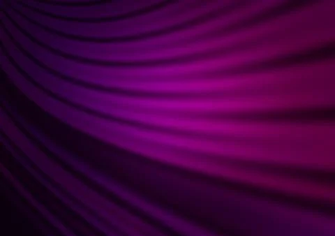 Dark Purple vector blurred shine abstract template. Stock-Illustration
