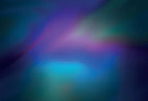 Dark Purple vector blurred shine abstract template. Stock Illustration