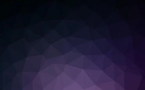 Dark Purple vector blurry triangle pattern. 스톡 일러스트