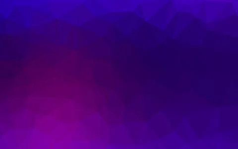 Dark Purple vector blurry triangle pattern. Stock Illustration