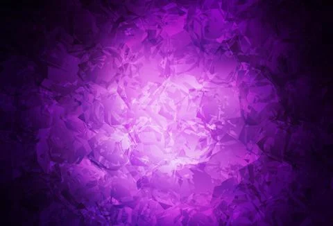 Dark Purple vector doodle pattern with roses, flowers. Stock Illustration