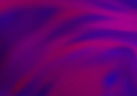 Dark Purple vector glossy bokeh pattern. Illustrazione stock