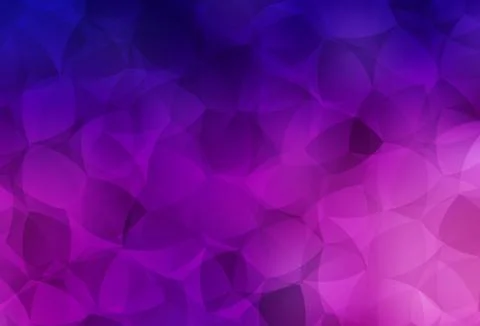 Dark Purple vector gradient triangles pattern. Illustrazione stock