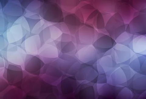 Dark Purple vector gradient triangles pattern. 스톡 일러스트
