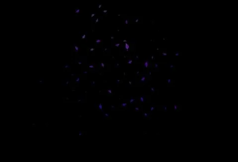 Dark Purple vector hand painted pattern. Stock Illustration
