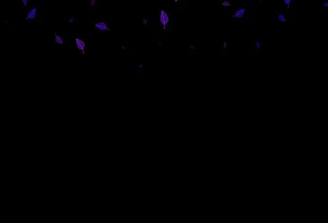 Dark Purple vector hand painted pattern. Stock Illustration