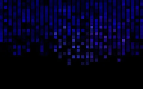 Dark Purple vector layout with lines, rectangles. Illustrazione stock
