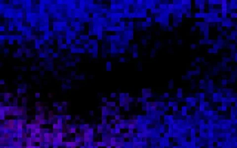 Dark Purple vector layout with lines, rectangles. Illustrazione stock