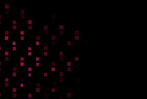 Dark Purple vector layout with lines, circles. Illustrazione stock
