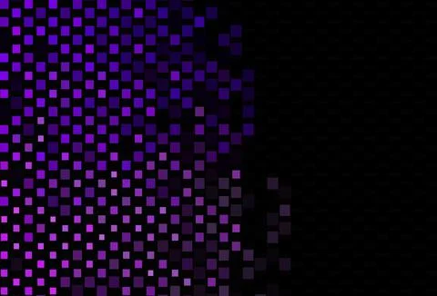 Dark Purple vector layout with rectangles, squares. Stock Illustration