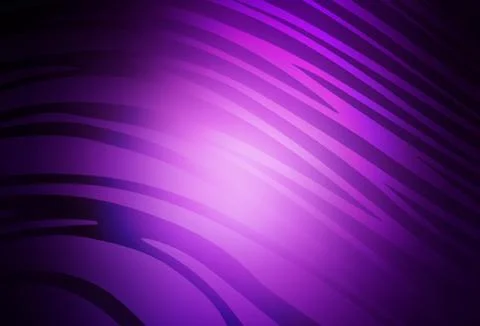 Dark Purple vector pattern with bent lines. イラスト素材