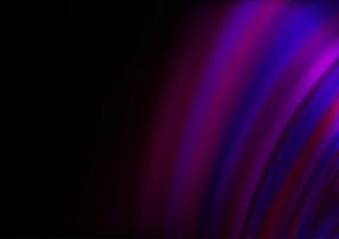 Dark Purple vector pattern with bent ribbons. イラスト素材