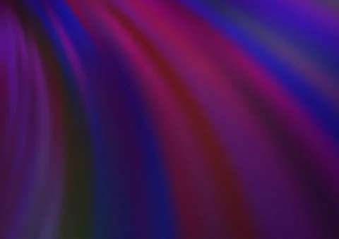 Dark Purple vector pattern with bubble shapes. イラスト素材