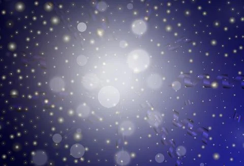 Dark Purple vector pattern in Christmas style. Stock Illustration