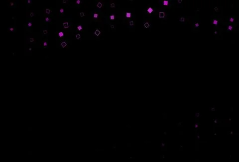 Dark Purple vector pattern with crystals, rectangles. Stock Illustration