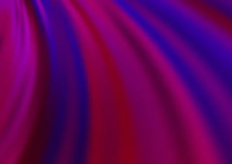 Dark Purple vector pattern with curved circles. Stock Illustration