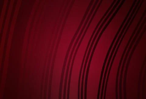 Dark Purple vector pattern with curved lines. 스톡 일러스트