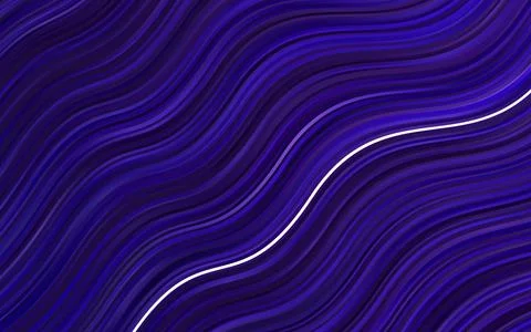 Dark Purple vector pattern with lava shapes. Stock Illustration