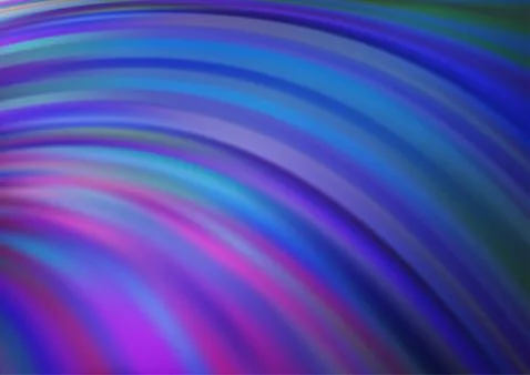 Dark Purple vector pattern with lines, ovals. 스톡 일러스트