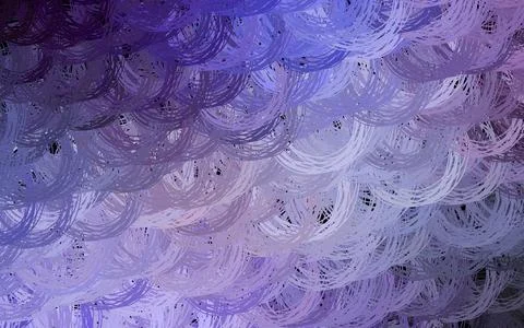 Dark Purple vector pattern with lines. Stock Illustration