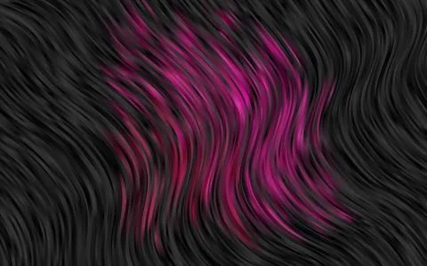 Dark Purple vector pattern with liquid shapes. イラスト素材