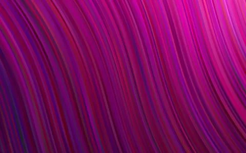 Dark Purple vector pattern with liquid shapes. Stock Illustration