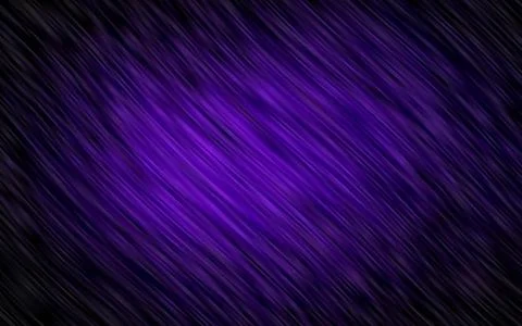 Dark Purple vector pattern with liquid shapes. Illustrazione stock