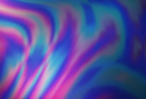 Dark Purple vector pattern with liquid shapes. Stock Illustration