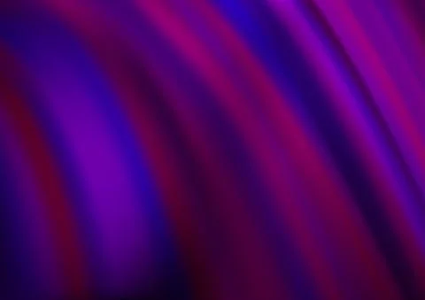 Dark Purple vector pattern with liquid shapes. Stockillustratie