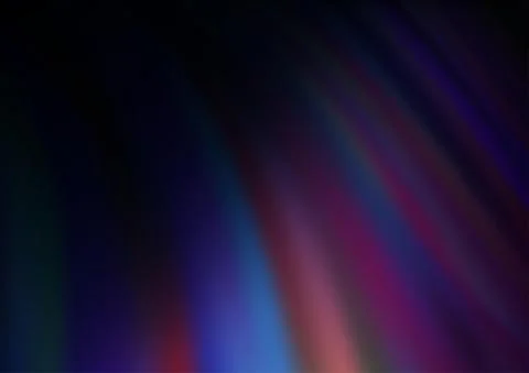 Dark Purple vector pattern with liquid shapes. Illustrazione stock