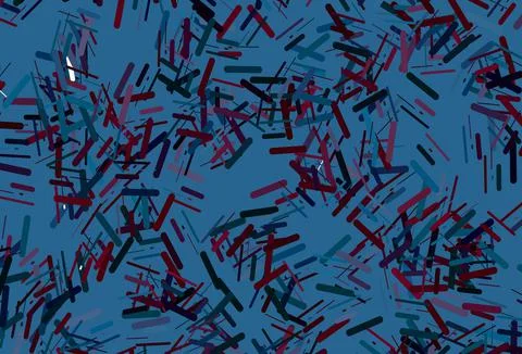 Dark purple vector pattern with narrow lines. Stock Illustration