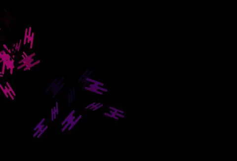 Dark Purple vector pattern with narrow lines. Stock Illustration