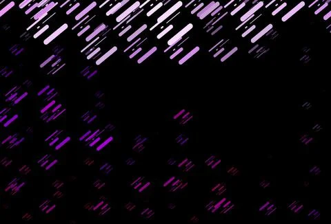 Dark Purple vector pattern with narrow lines. Illustrazione stock