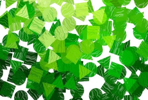 Dark  purple vector pattern in polygonal style with circles. イラスト素材