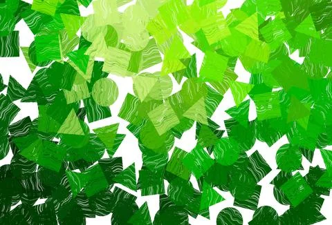 Dark  purple vector pattern in polygonal style with circles. Stock Illustration