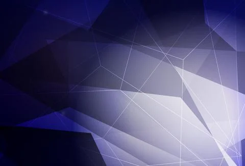 Dark Purple vector pattern with polygonal style. イラスト素材
