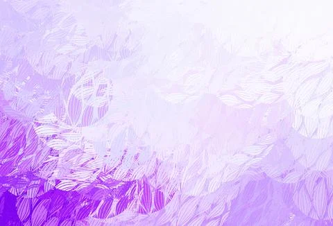 Dark Purple vector pattern with random forms. Illustrazione stock