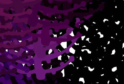 Dark Purple vector pattern with random forms. 库存插图