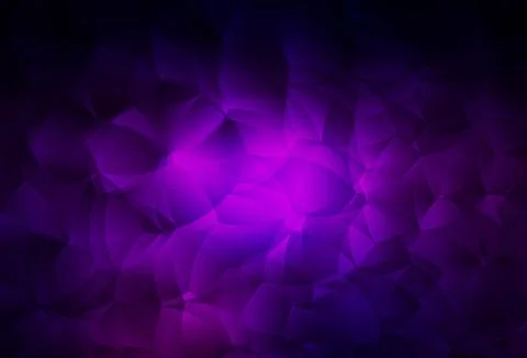 Dark Purple vector pattern with random forms. Illustrazione stock