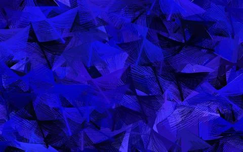 Dark Purple vector pattern with random forms. Stock Illustration